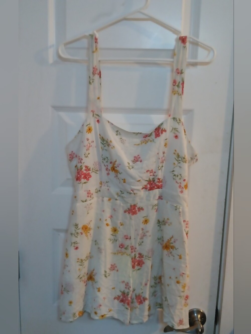 Forever 21 Romper with Floral Detail